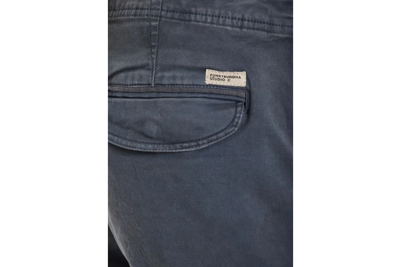Funky Buddha The Essentials Ανδρικό Παντελόνι Cargo Μπλε