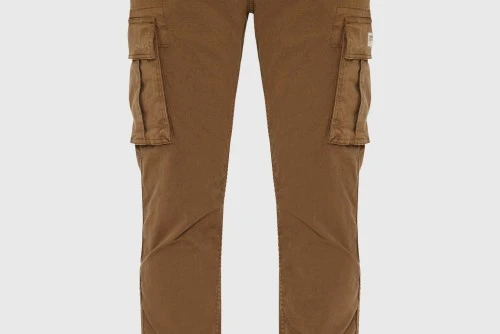 Funky Buddha The Essentials Comfort Παντελόνι Cargo Ανδρικό (FBM013-002-02-WOOD)