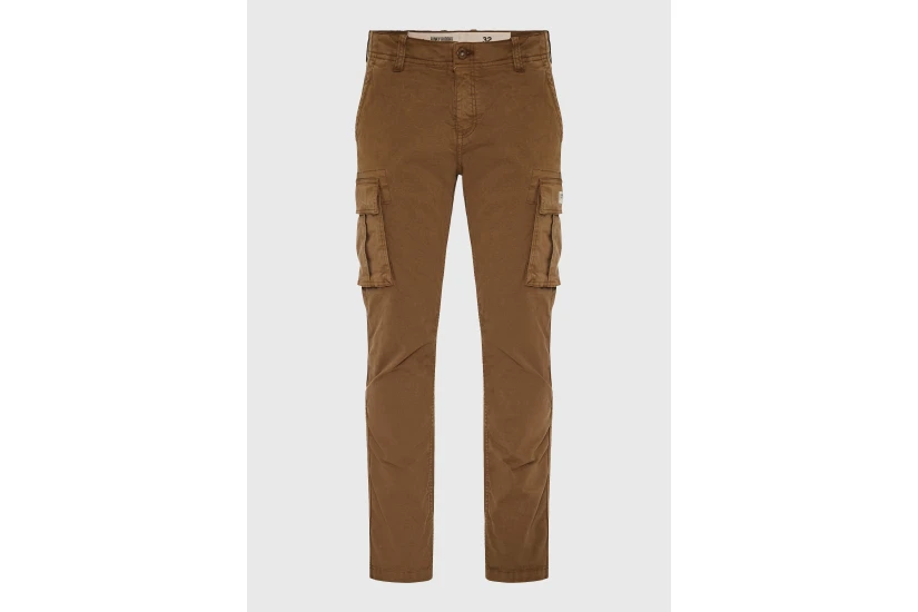 Funky Buddha The Essentials Ανδρικό Παντελόνι Cargo Καφέ