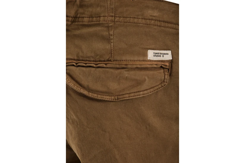 Funky Buddha The Essentials Ανδρικό Παντελόνι Cargo Καφέ