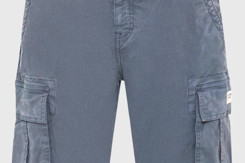 Funky Buddha Βερμούδα Cargo Ανδρική (FBM013-002-03-DUSTY-BLUE)