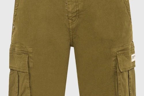Funky Buddha Βερμούδα Cargo Ανδρική (FBM013-002-03-DUSTY-OLIVE)
