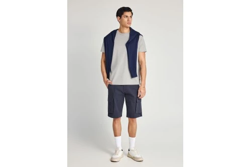 Funky Buddha Βερμούδα Cargo Ανδρική (FBM013-002-03-NAVY)