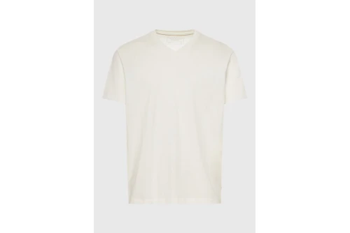 Funky Buddha The Basics Collection V-Neck T-Shirt Ανδρικό (FBM013-002-04-OFF-WHITE)