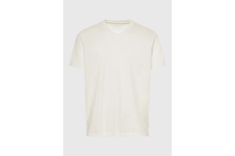 Funky Buddha The Basics Collection Ανδρικό Κοντομάνικο T-Shirt Εκρού