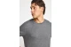 Funky Buddha Ανδρικό Πλεκτό Κοντομάνικο T-Shirt Γκρι