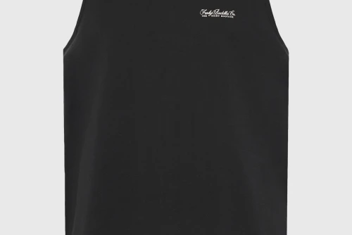 Funky Buddha Cotton Μπλούζα Αμάνικη Ανδρική (FBM013-003-04-BLACK)
