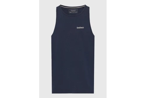 Funky Buddha Cotton Μπλούζα Αμάνικη Ανδρική (FBM013-003-04-NAVY)