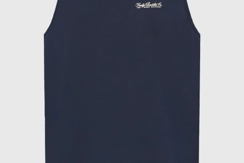 Funky Buddha Cotton Μπλούζα Αμάνικη Ανδρική (FBM013-003-04-NAVY)