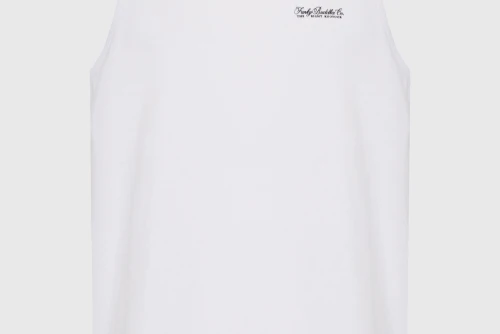 Funky Buddha Cotton Μπλούζα Αμάνικη Ανδρική (FBM013-003-04-WHITE)