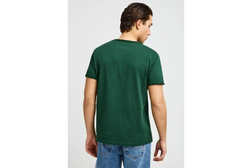 Funky Buddha The Essentials Ανδρικό Κοντομάνικο T-Shirt Πράσινο