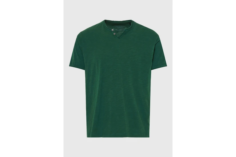 Funky Buddha The Essentials Ανδρικό Κοντομάνικο T-Shirt Πράσινο