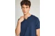 Funky Buddha The Essentials Ανδρικό Κοντομάνικο T-Shirt Μπλε Σκούρο