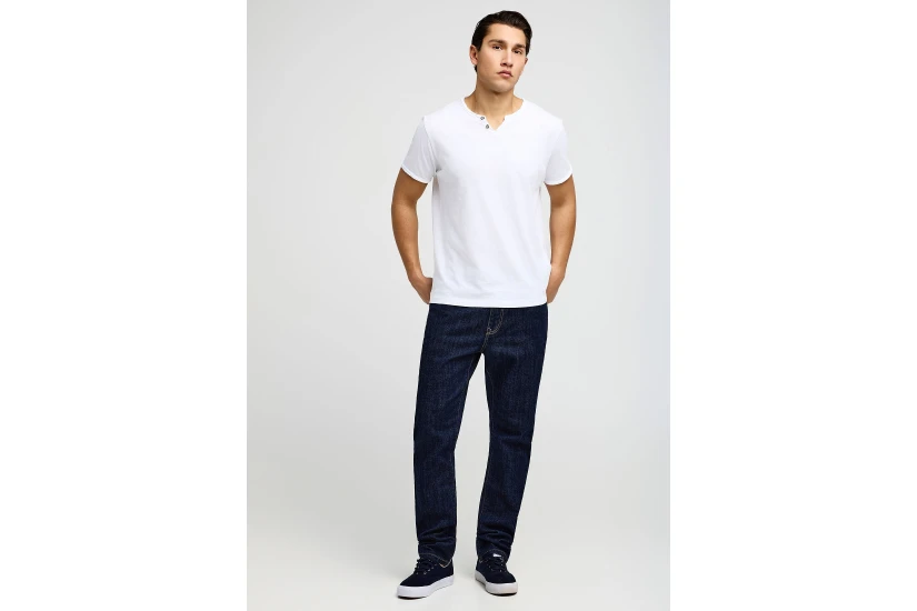 Funky Buddha The Essentials Ανδρικό Κοντομάνικο T-Shirt Λευκό