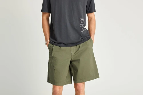 Funky Buddha Βερμούδα Chino Ανδρική (FBM013-005-03-DEEP-FOREST)