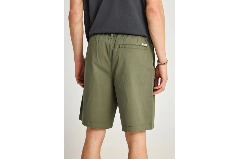 Funky Buddha Ανδρική Βερμούδα Chino Χακί