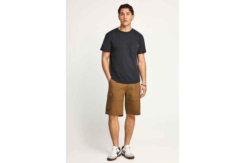 Funky Buddha Ανδρικό Κοντομάνικο T-Shirt Μαύρο