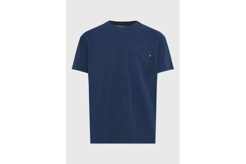 Funky Buddha Chest Pocket T-Shirt Ανδρικό (FBM013-005-04-MIDNIGHT-BLUE)