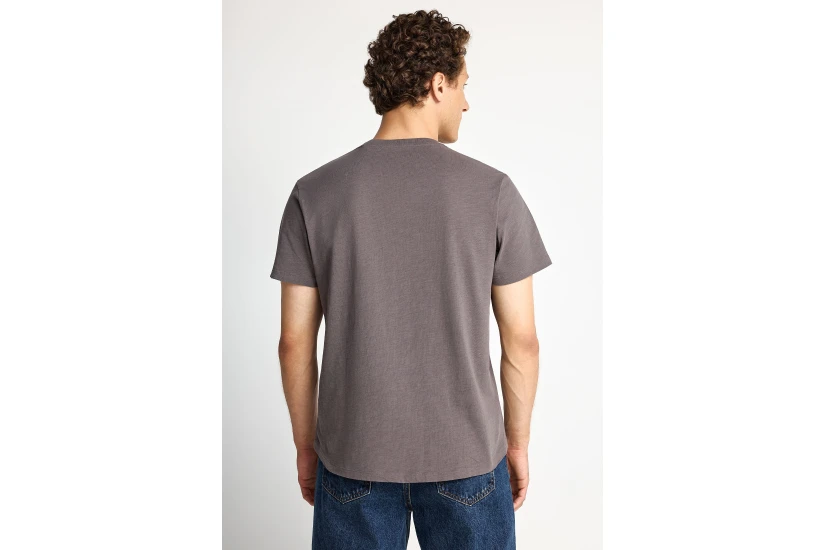 Funky Buddha Ανδρικό Κοντομάνικο T-Shirt Καφέ