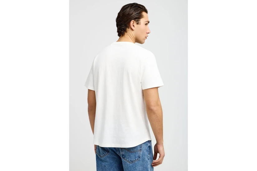 Funky Buddha Ανδρικό Κοντομάνικο T-Shirt Εκρού