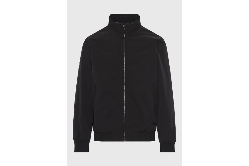 Funky Buddha Ανδρικό Μπουφάν Bomber Μαύρο