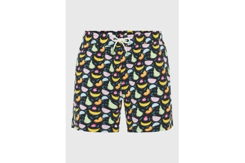 Funky Buddha Μαγιό Σορτς Ανδρικό (FBM013-006-16-BLACK)