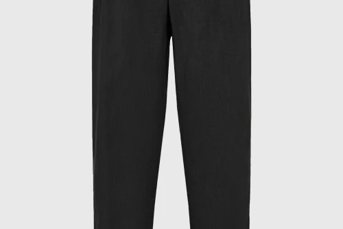 Funky Buddha Loose Παντελόνι Chino Ανδρικό (FBM013-007-02-BLACK)
