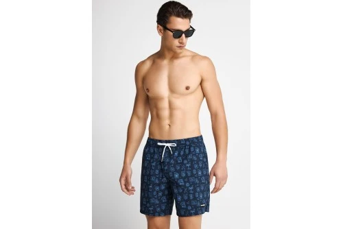 Funky Buddha Μαγιό Σορτς Ανδρικό (FBM013-007-16-NAVY)