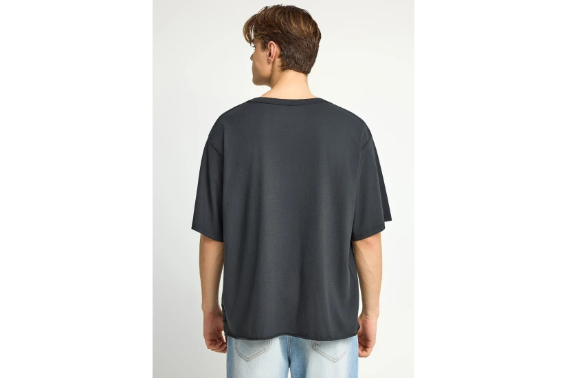 Funky Buddha The Essentials Ανδρικό Κοντομάνικο T-Shirt Μαύρο