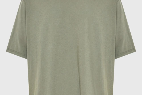 Funky Buddha The Essentials Oversized Cotton T-Shirt Ανδρικό (FBM013-008-04-DEEP-FOREST)