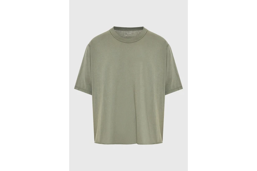 Funky Buddha The Essentials Ανδρικό Κοντομάνικο T-Shirt Χακί