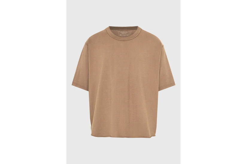 Funky Buddha The Essentials Ανδρικό Κοντομάνικο T-Shirt Καφέ