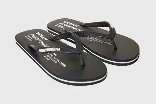 Funky Buddha Ανδρικές Σαγιονάρες (FBM013-008-08-BLACK)