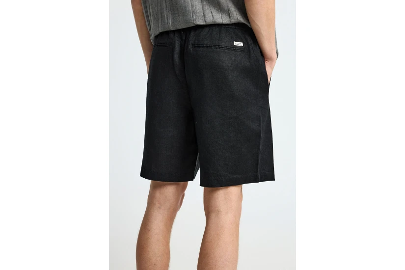 Funky Buddha Ανδρική Βερμούδα Chino Μαύρη