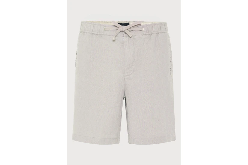 Funky Buddha Ανδρική Βερμούδα Chino Γκρι
