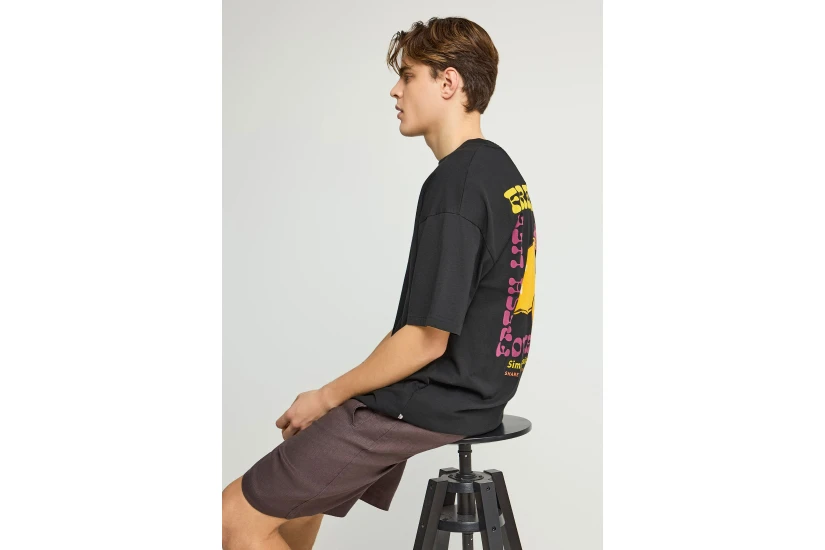 Funky Buddha Ανδρική Βερμούδα Chino Καφέ