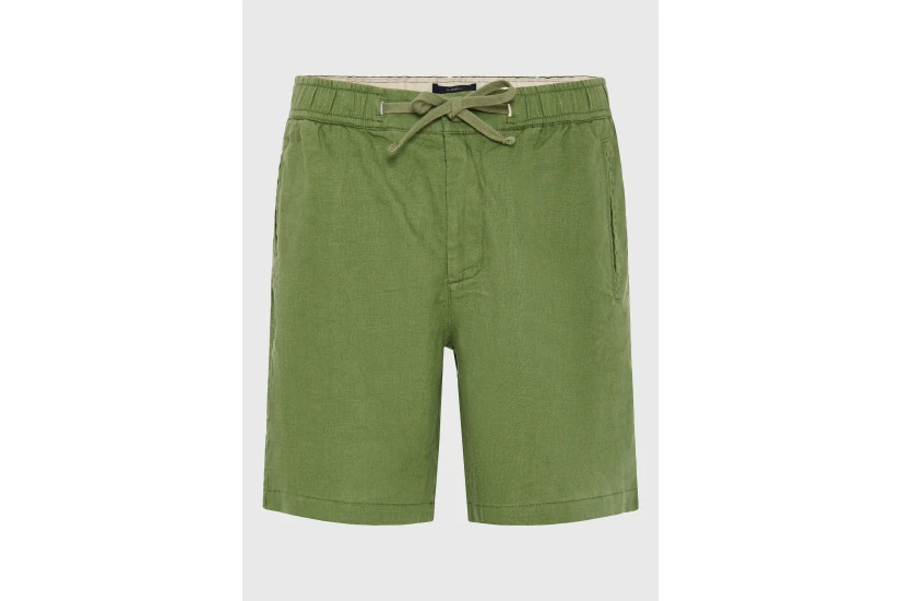 Funky Buddha Ανδρική Βερμούδα Chino Λαδί