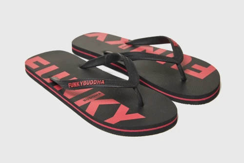 Funky Buddha Ανδρικές Σαγιονάρες (FBM013-009-08-BLACK)