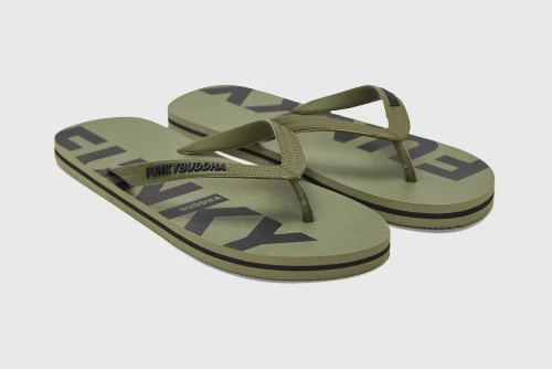 Funky Buddha Ανδρικές Σαγιονάρες (FBM013-009-08-KHAKI)