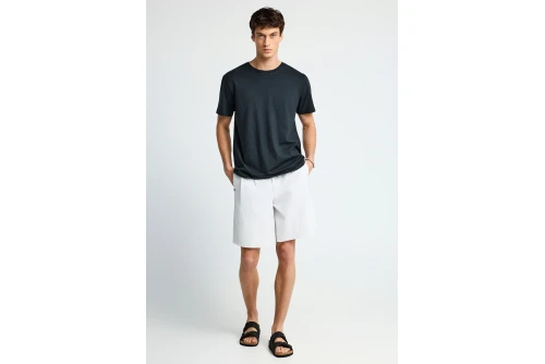 Funky Buddha The Essentials Cotton T-Shirt Ανδρικό (FBM013-010-04-BLACK)
