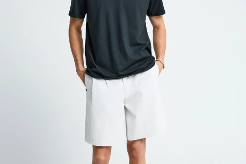 Funky Buddha The Essentials Cotton T-Shirt Ανδρικό (FBM013-010-04-BLACK)