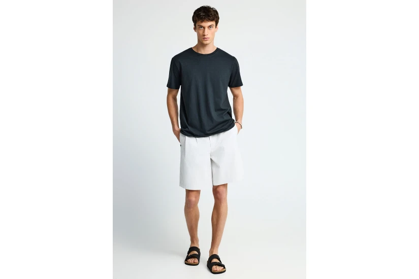 Funky Buddha The Essentials Ανδρικό Κοντομάνικο T-Shirt Μαύρο