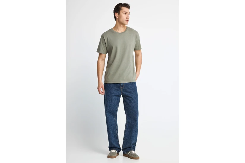 Funky Buddha The Essentials Ανδρικό Κοντομάνικο T-Shirt Πράσινο