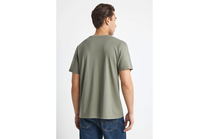 Funky Buddha The Essentials Ανδρικό Κοντομάνικο T-Shirt Πράσινο