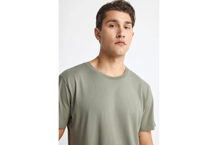 Funky Buddha The Essentials Ανδρικό Κοντομάνικο T-Shirt Πράσινο