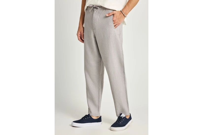 Funky Buddha Ανδρικό Παντελόνι Chino Γκρι