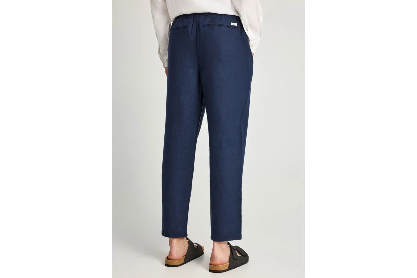 Funky Buddha Ανδρικό Παντελόνι Chino Μπλε Σκούρο