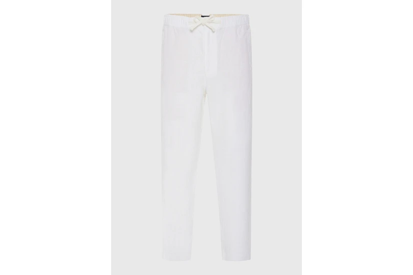Funky Buddha Ανδρικό Παντελόνι Chino Λευκό