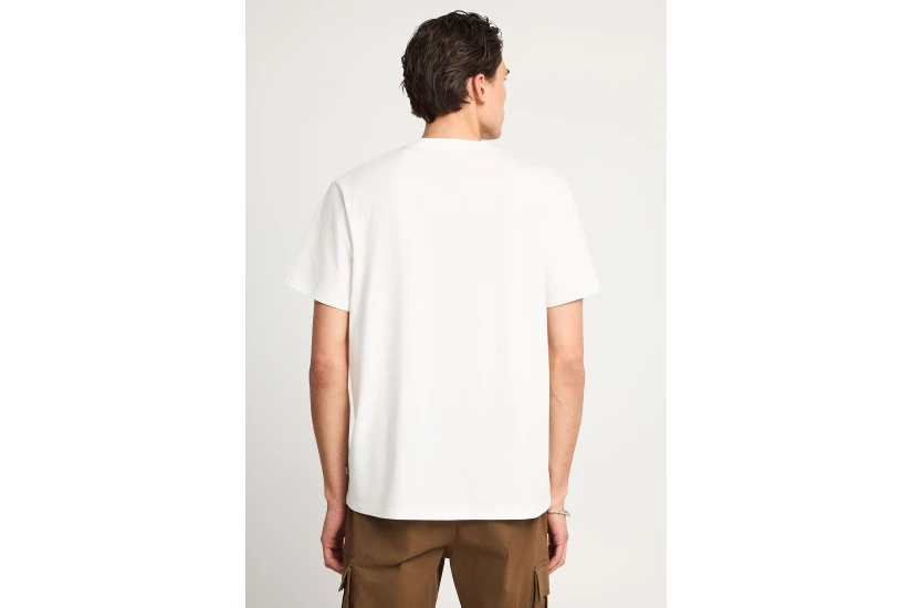 Funky Buddha Ανδρικό Κοντομάνικο T-Shirt Εκρού