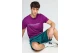 Funky Buddha Ανδρικό Κοντομάνικο T-Shirt Βιολετί